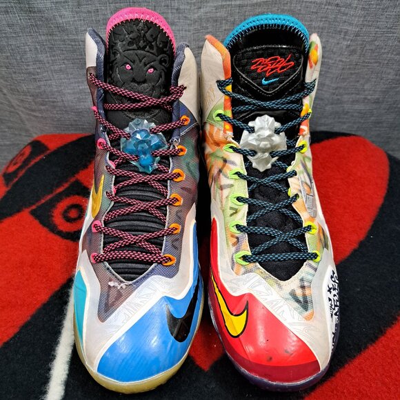 %Size 10 - Nike LeBron 11 Premium “What The\